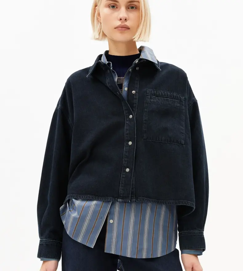 NALAANI DENIM BLOUSE