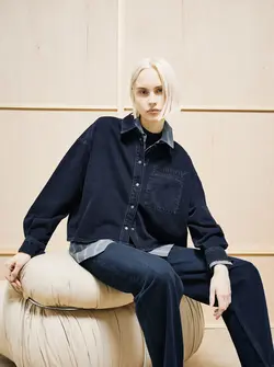 CHEMISIER EN DENIM NALAANI