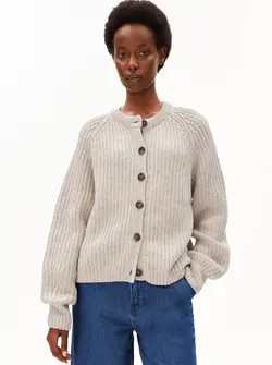 RIB KNIT CARDIGAN