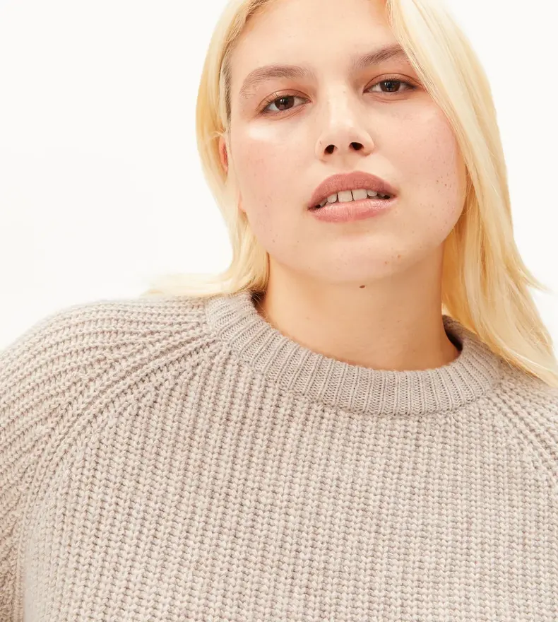 RIB KNIT SWEATER
