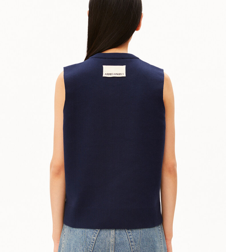 GILET EN MAILLE