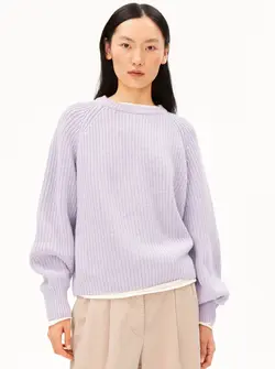 PULL EN MAILLE COULISSÉE