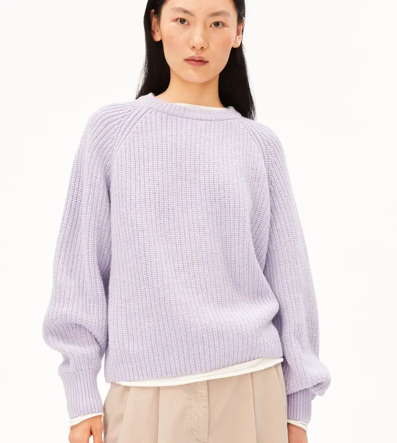 PULL EN MAILLE COULISSÉE