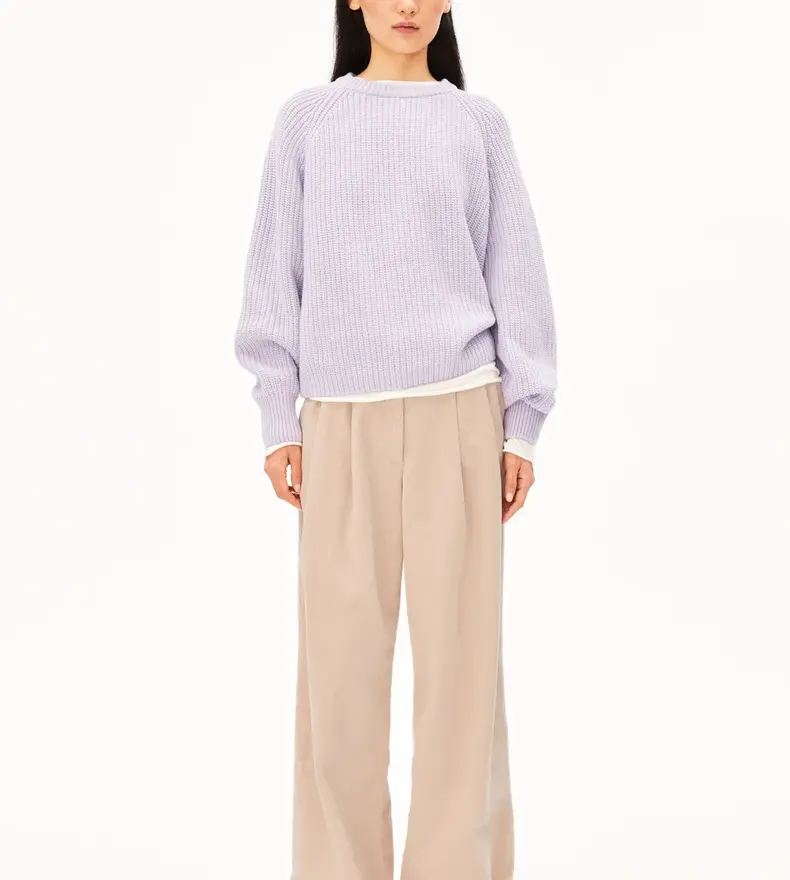 PULL EN MAILLE COULISSÉE