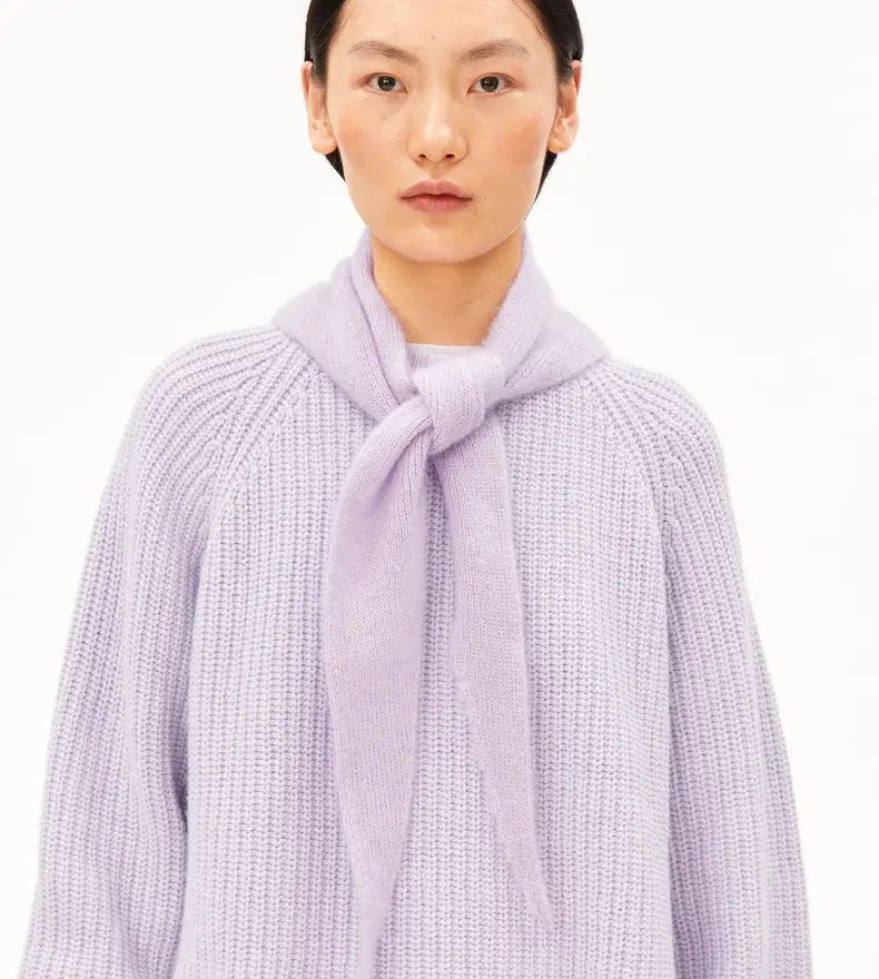 PETITE ÉCHARPE EN MOHAIR MÉLANGÉ