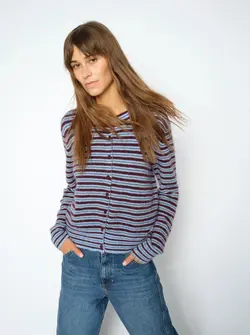 CARDIGAN MMMILVI STRIPE
