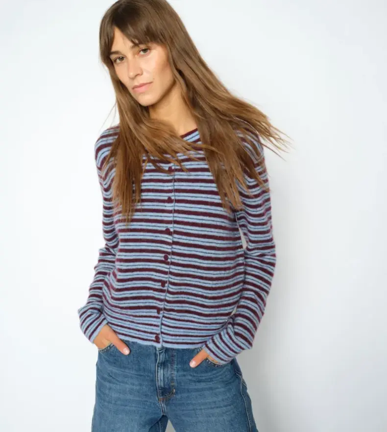 CARDIGAN MMMILVI STRIPE