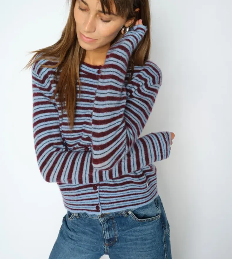 CARDIGAN MMMILVI STRIPE