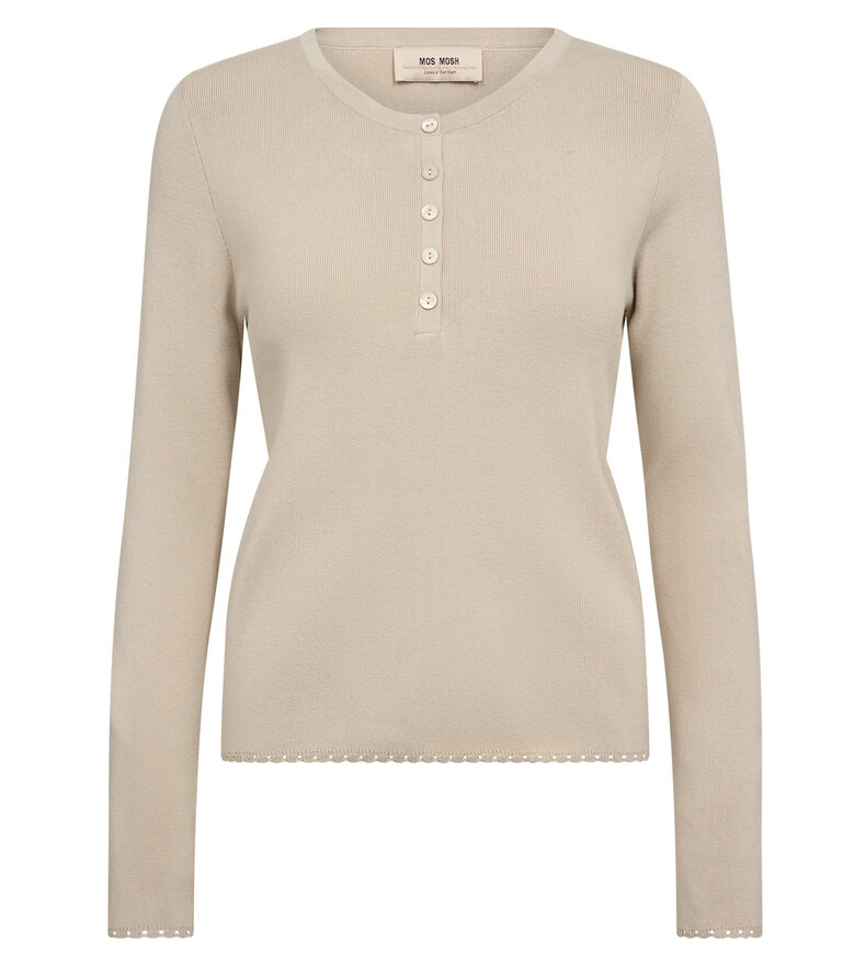 MMALIZ CALIZ PLAIN LS KNIT