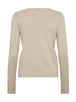 MMALIZ CALIZ PLAIN LS KNIT