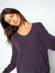 MMTHORA V-NECK KNIT