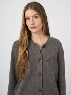 CARDIGAN AVEC COL