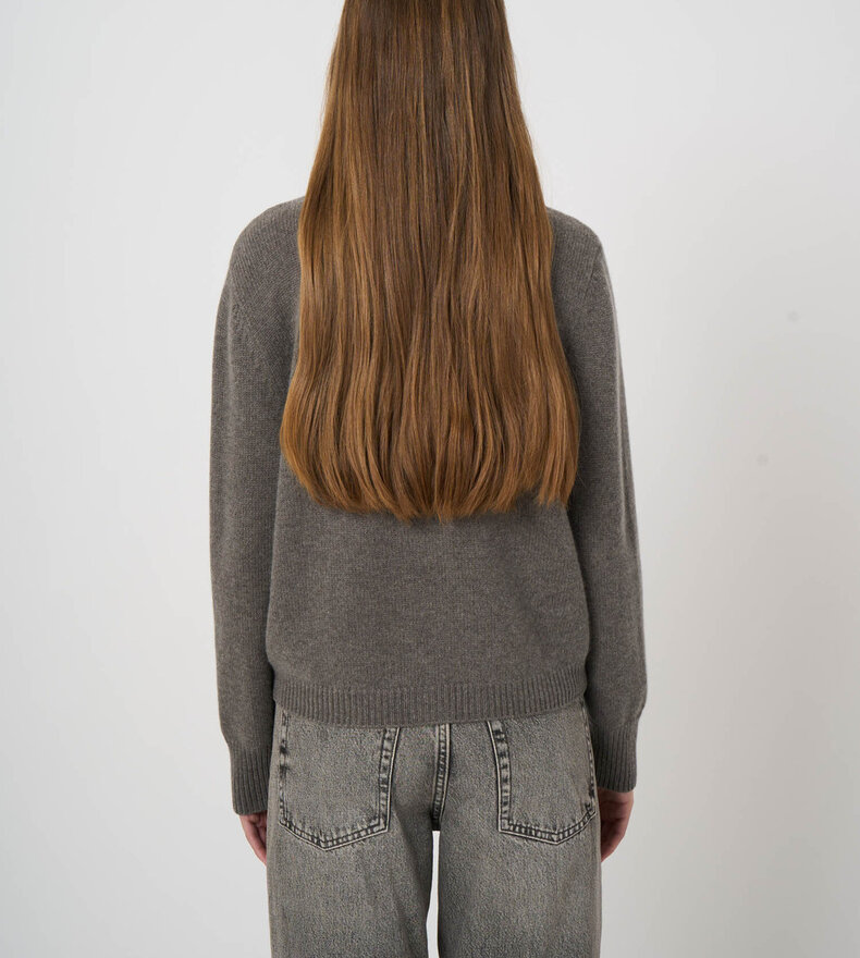 COLLARED CARDIGAN