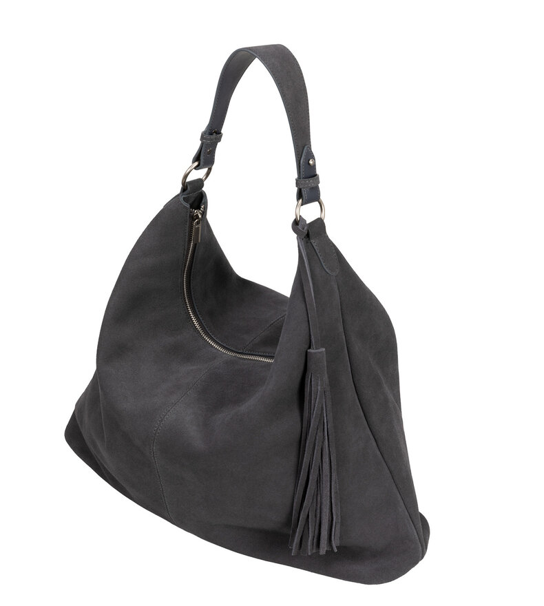 SUEDE SHOPPER FRINGES