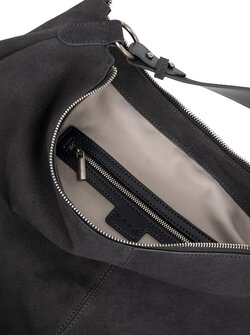 SUEDE SHOPPER FRINGES
