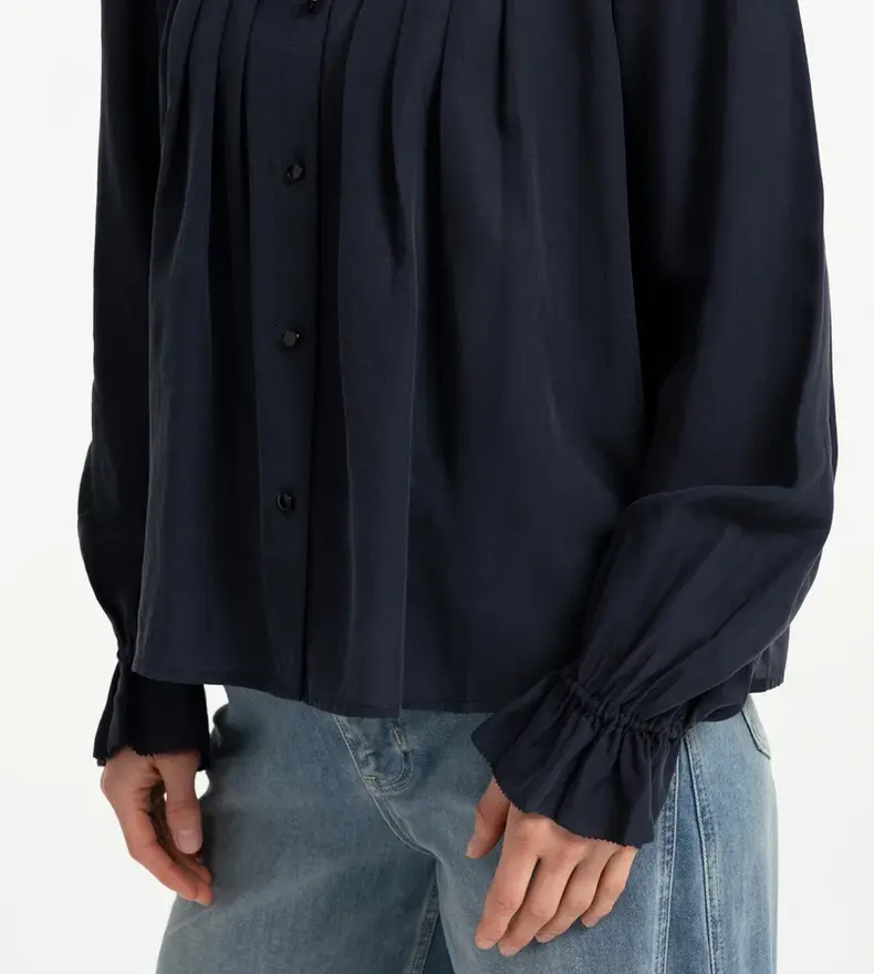 BLOUSE PLISSÉE