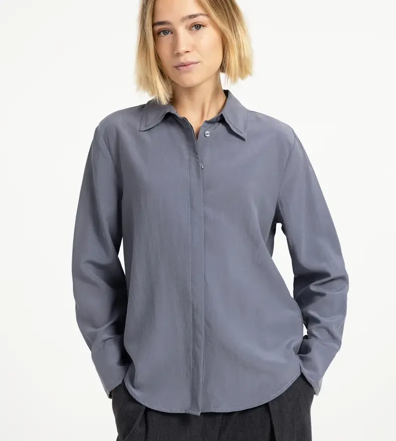 COLLAR DETAILED BLOUSE