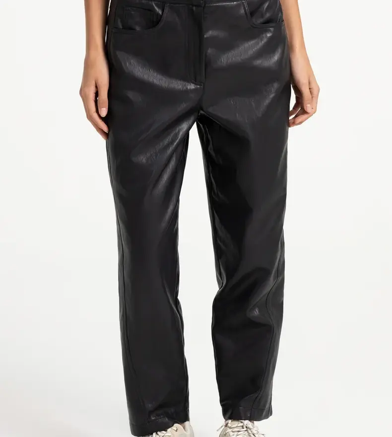 FAUX LEATHER PANTS