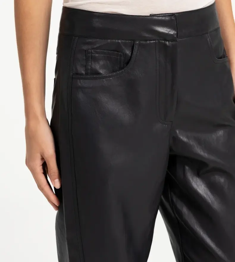 FAUX LEATHER PANTS
