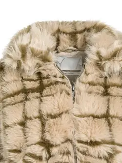 VESTE EN FAUSSE FOURRURE
