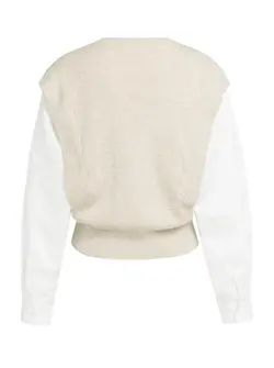 PULL À MANCHES EN COTON