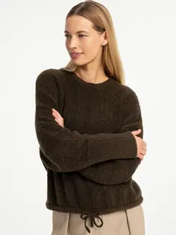 BATWING RIB SWEATER