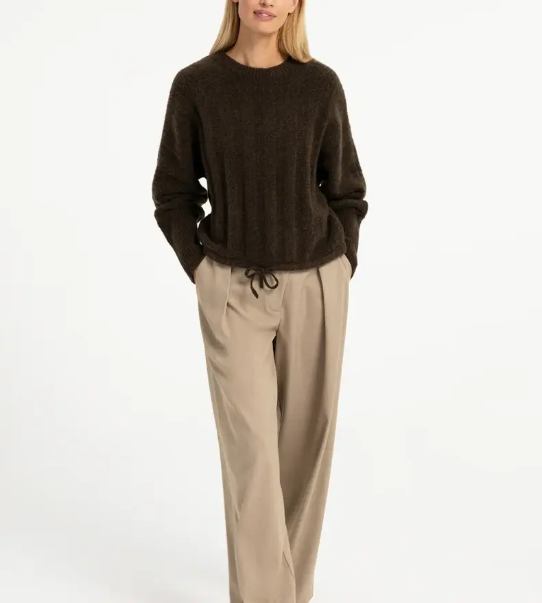 BATWING RIB SWEATER