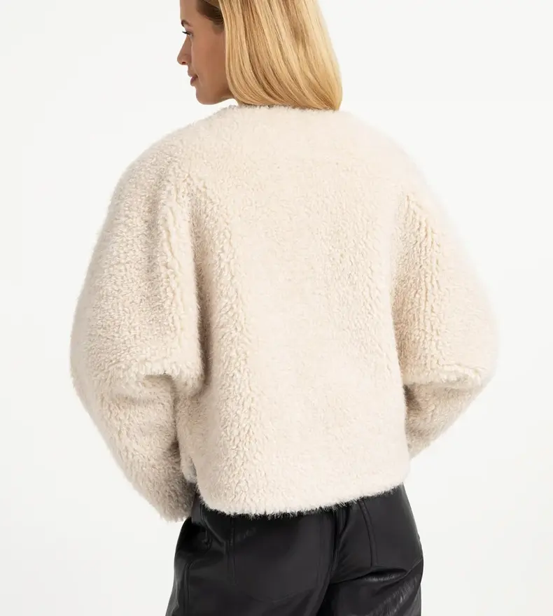 OVERSIZE FAUX FUR JACKET