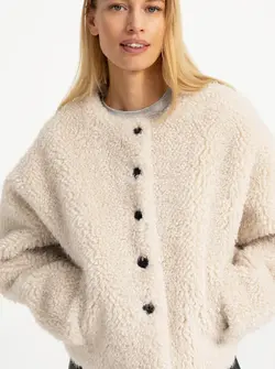 OVERSIZE FAUX FUR JACKET