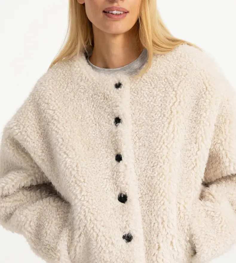 OVERSIZE FAUX FUR JACKET