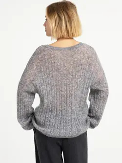 PULL À GROSSES MAILLES OVERSIZE