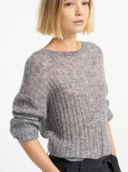 PULL À GROSSES MAILLES OVERSIZE