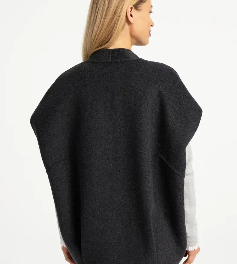 OVERSIZE WOOL BODYWARMER
