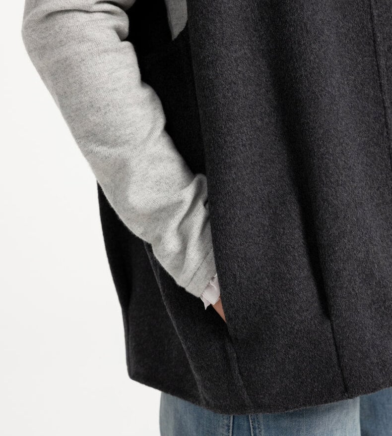 VESTE MÉLANGE DE LAINE