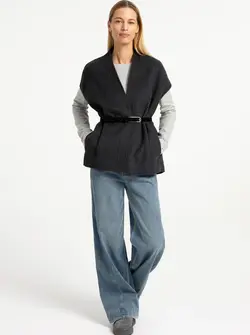 VESTE MÉLANGE DE LAINE