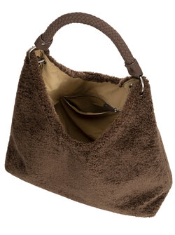 REVERSIBLE FAUX FUR BAG