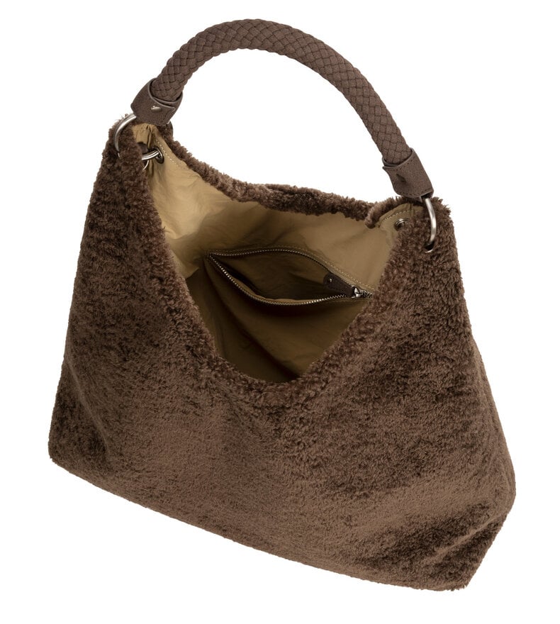 SAC RÉVERSIBLE EN FAUSSE FOURRURE