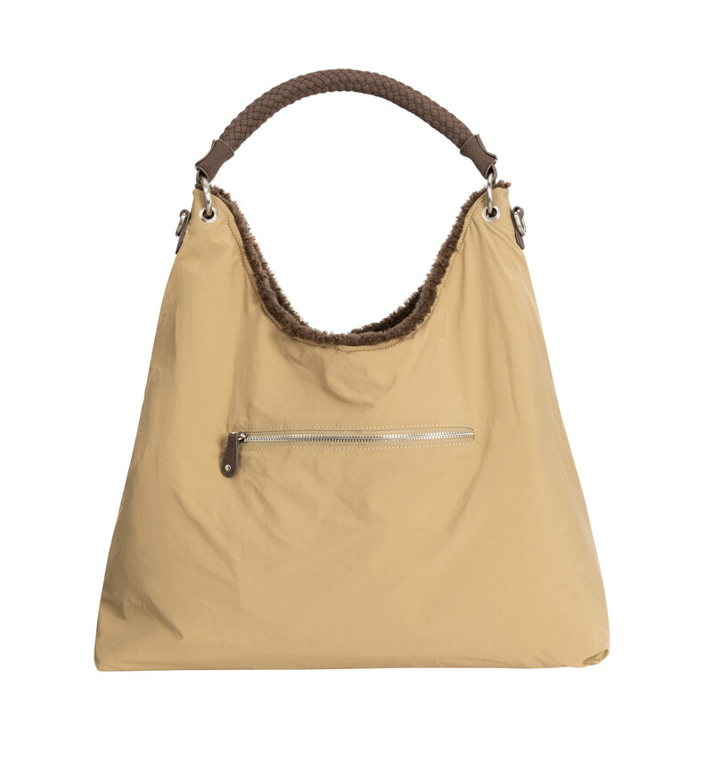 REVERSIBLE FAUX FUR BAG