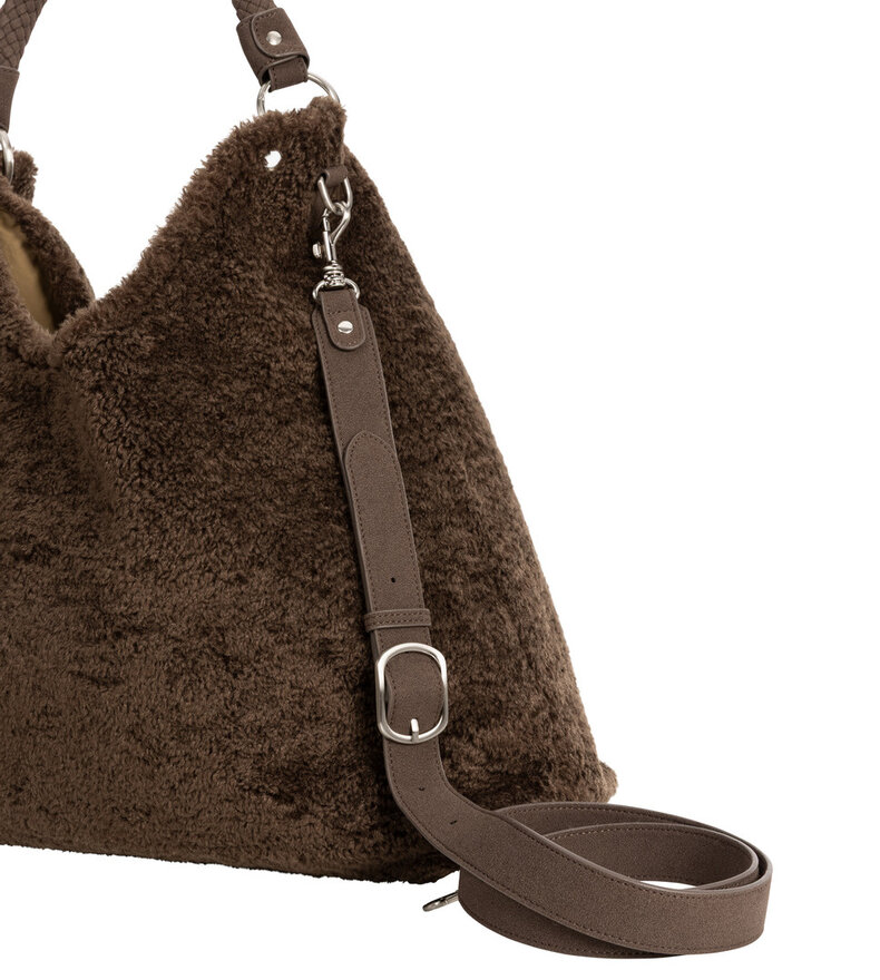 SAC RÉVERSIBLE EN FAUSSE FOURRURE