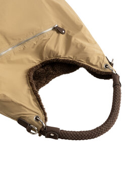 REVERSIBLE FAUX FUR BAG