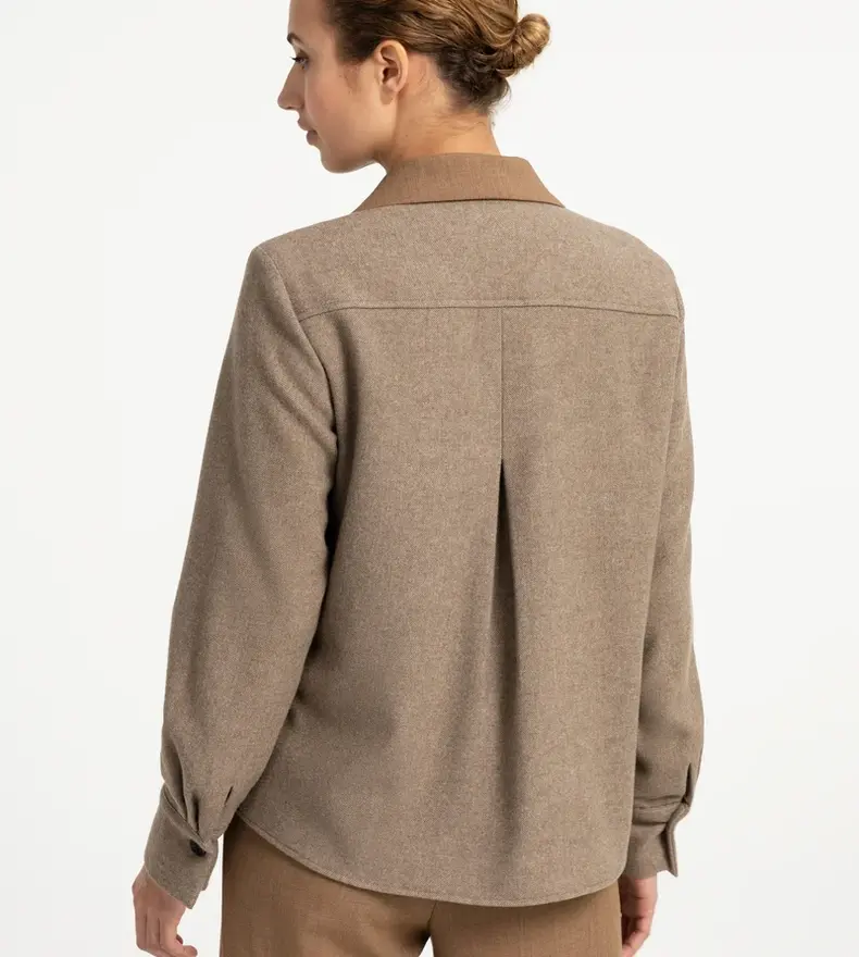 BLAZER CONTRASTÉ