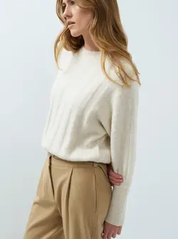 BATWING RIB SWEATER