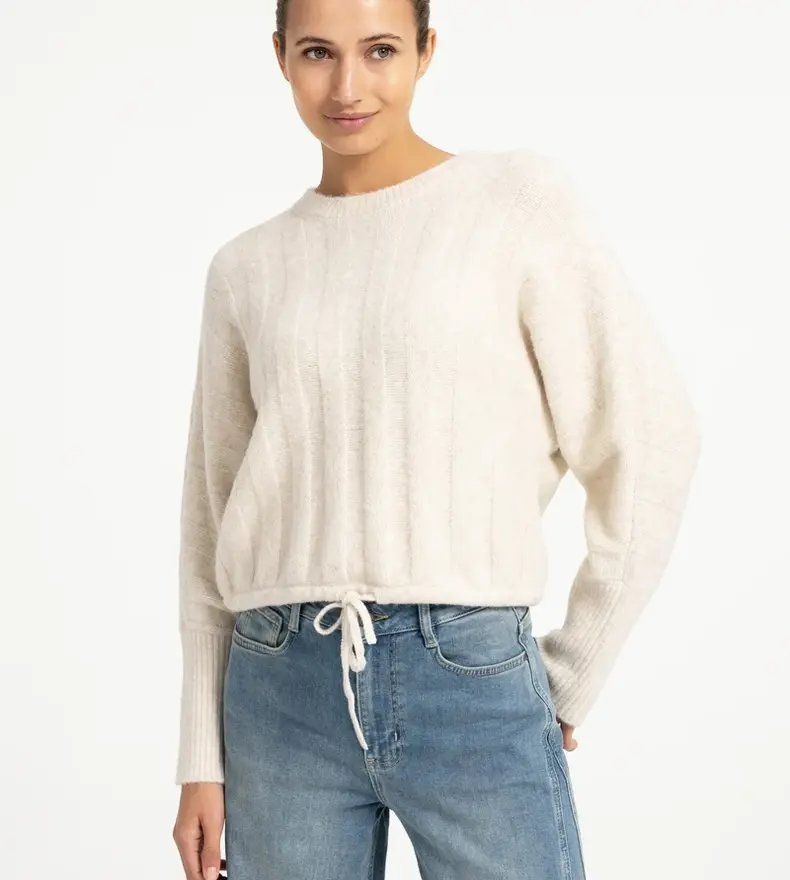 BATWING RIB SWEATER