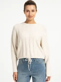 BATWING RIB SWEATER
