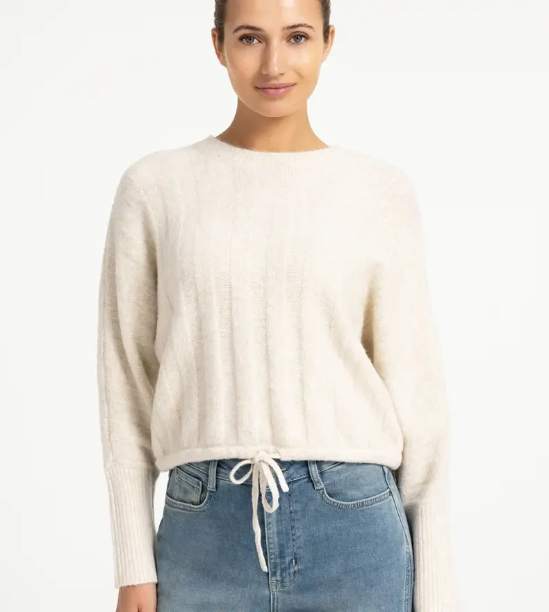 BATWING RIB SWEATER