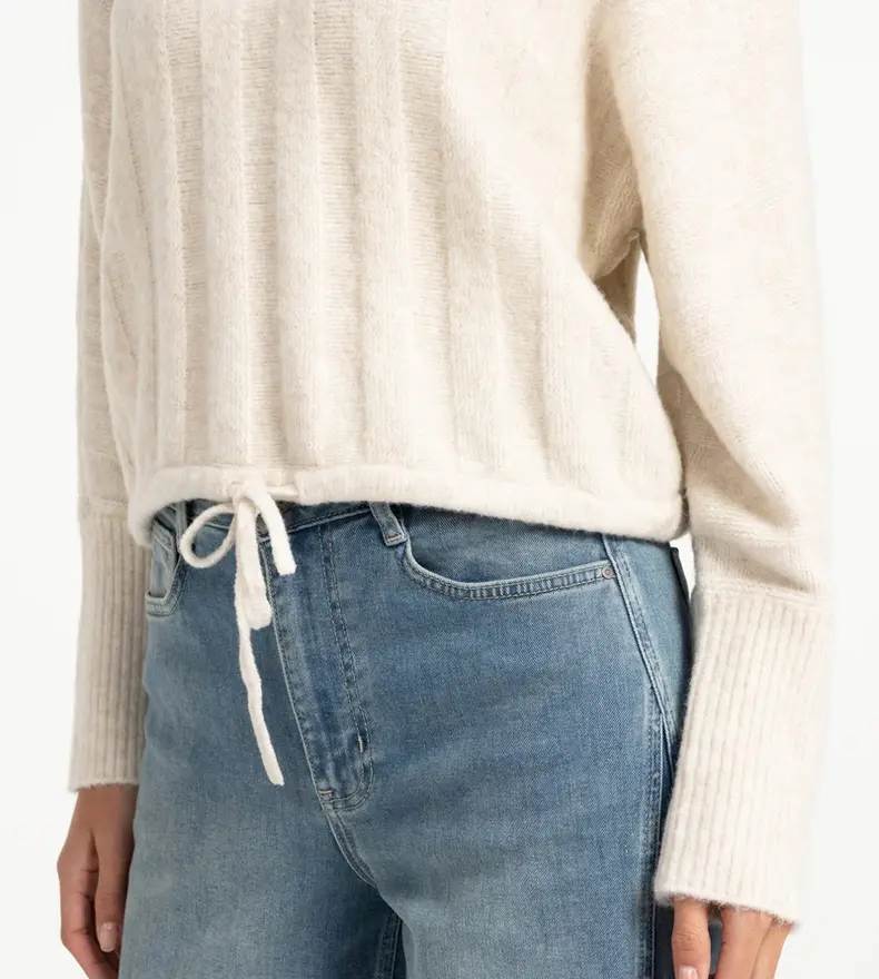BATWING RIB SWEATER