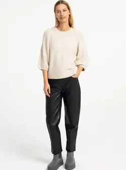 PULL AVEC MANCHES TEXTURÉES
