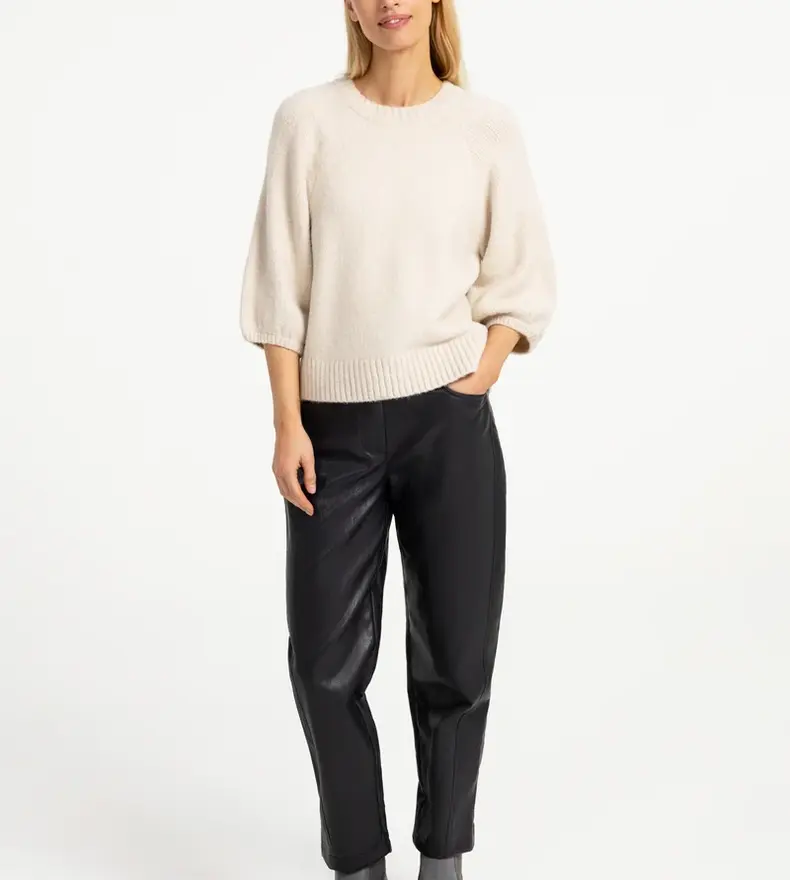 PULL AVEC MANCHES TEXTURÉES