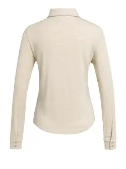 BLOUSE EN JERSEY MÉLANGÉ