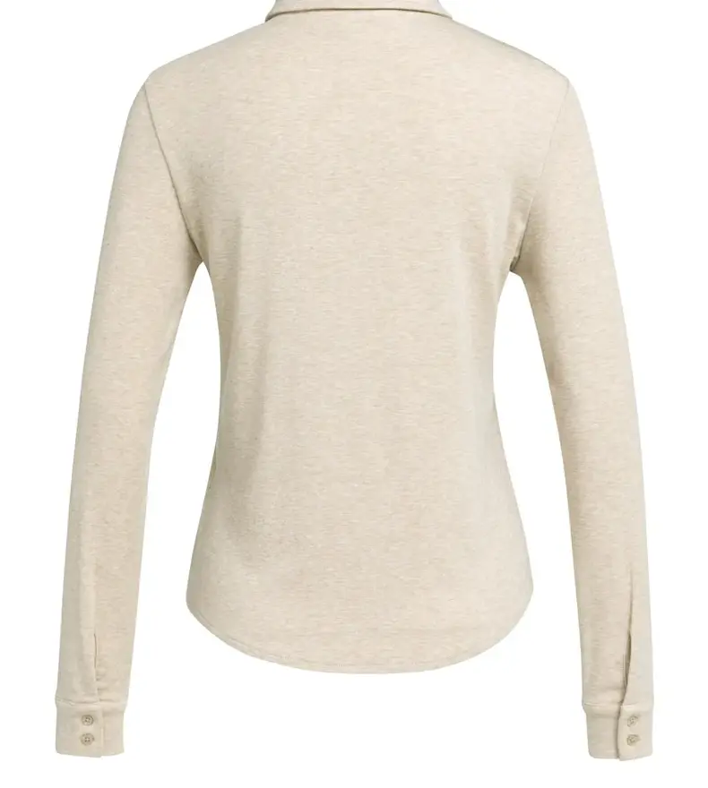BLOUSE EN JERSEY MÉLANGÉ